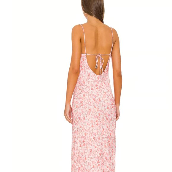 RESA Blush Floral Maxi Dress - Picture 2 of 6